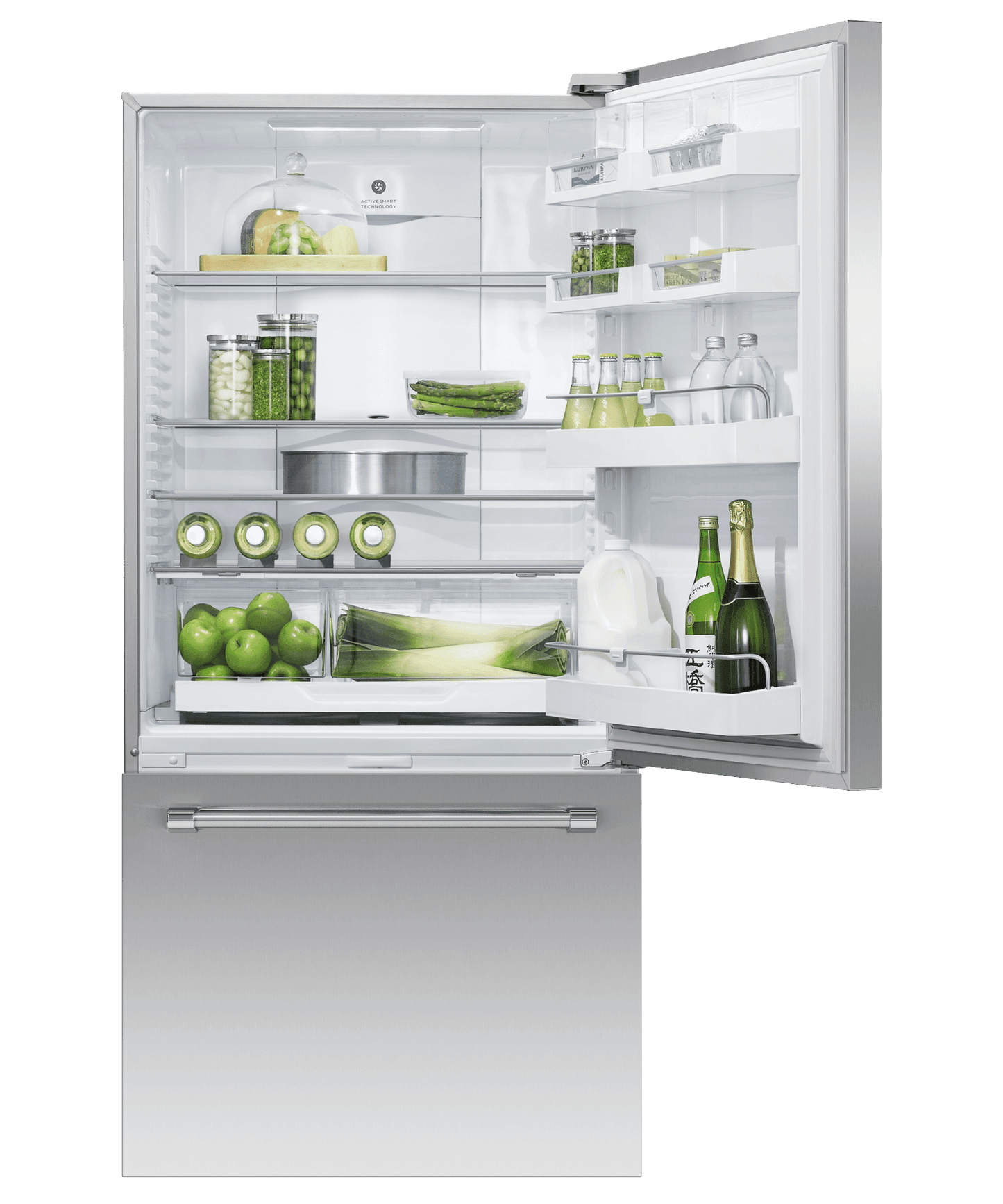 Fisher & Paykel RF170WRKUX6 Freestanding Refrigerator Freezer, 32", 17.1 Cu Ft, Ice & Water