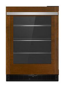 Jennair JUGFL242HX Panel-Ready 24" Under Counter Glass Door Refrigerator, Left Swing