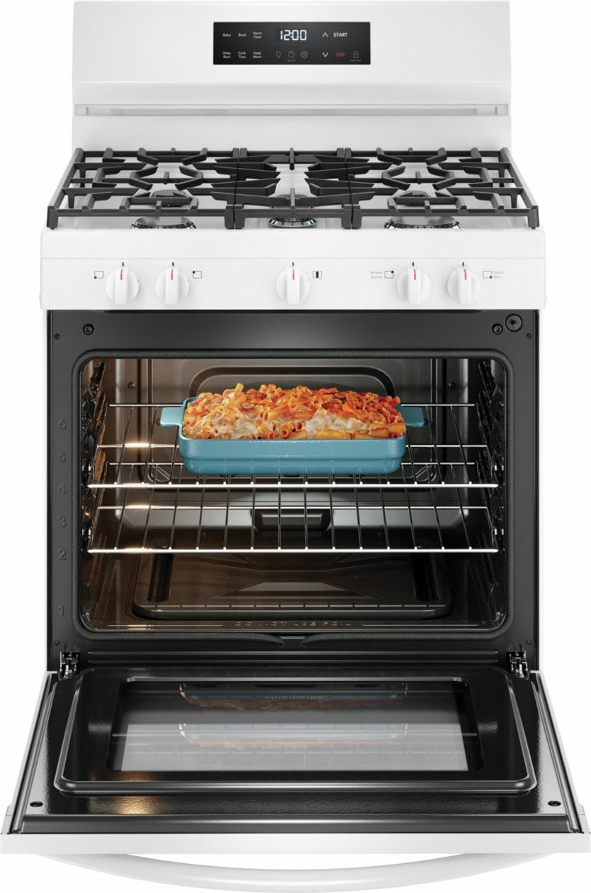 Frigidaire FCRG3062AW Frigidaire 30" Gas Range With Quick Boil