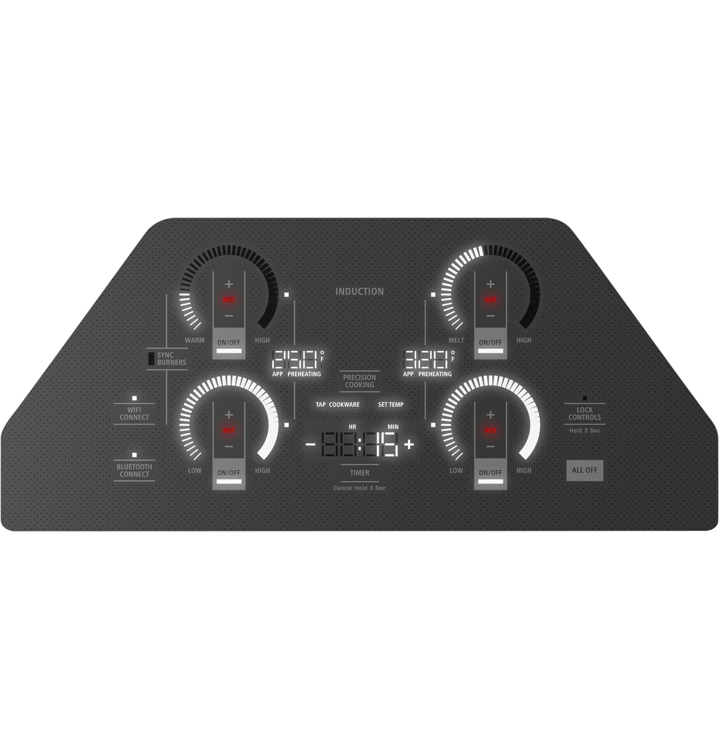Monogram ZHU30RDTBB Monogram 30" Induction Cooktop