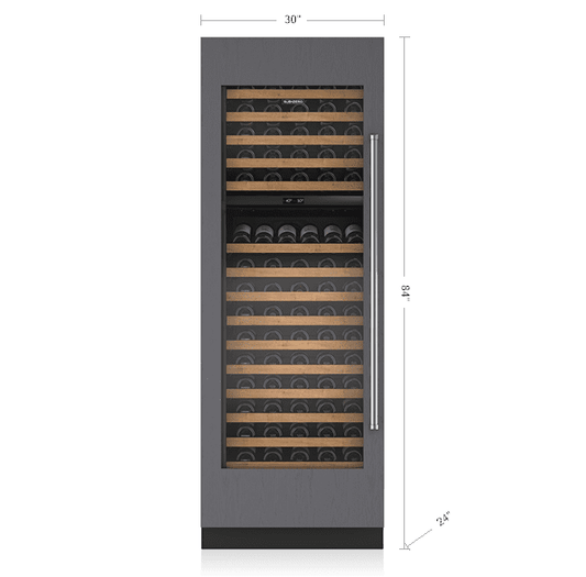Sub-Zero IW30ARH 30" Designer Wine Storage - Panel Ready
