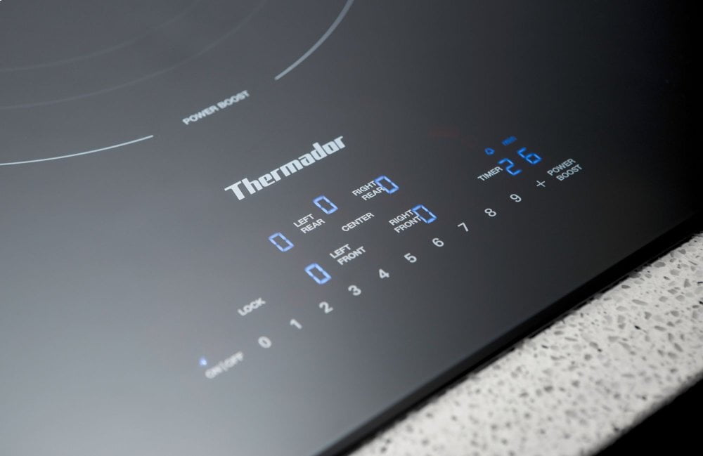 Thermador CIT365TB 36-Inch Masterpiece® Induction Cooktop, Black, Frameless