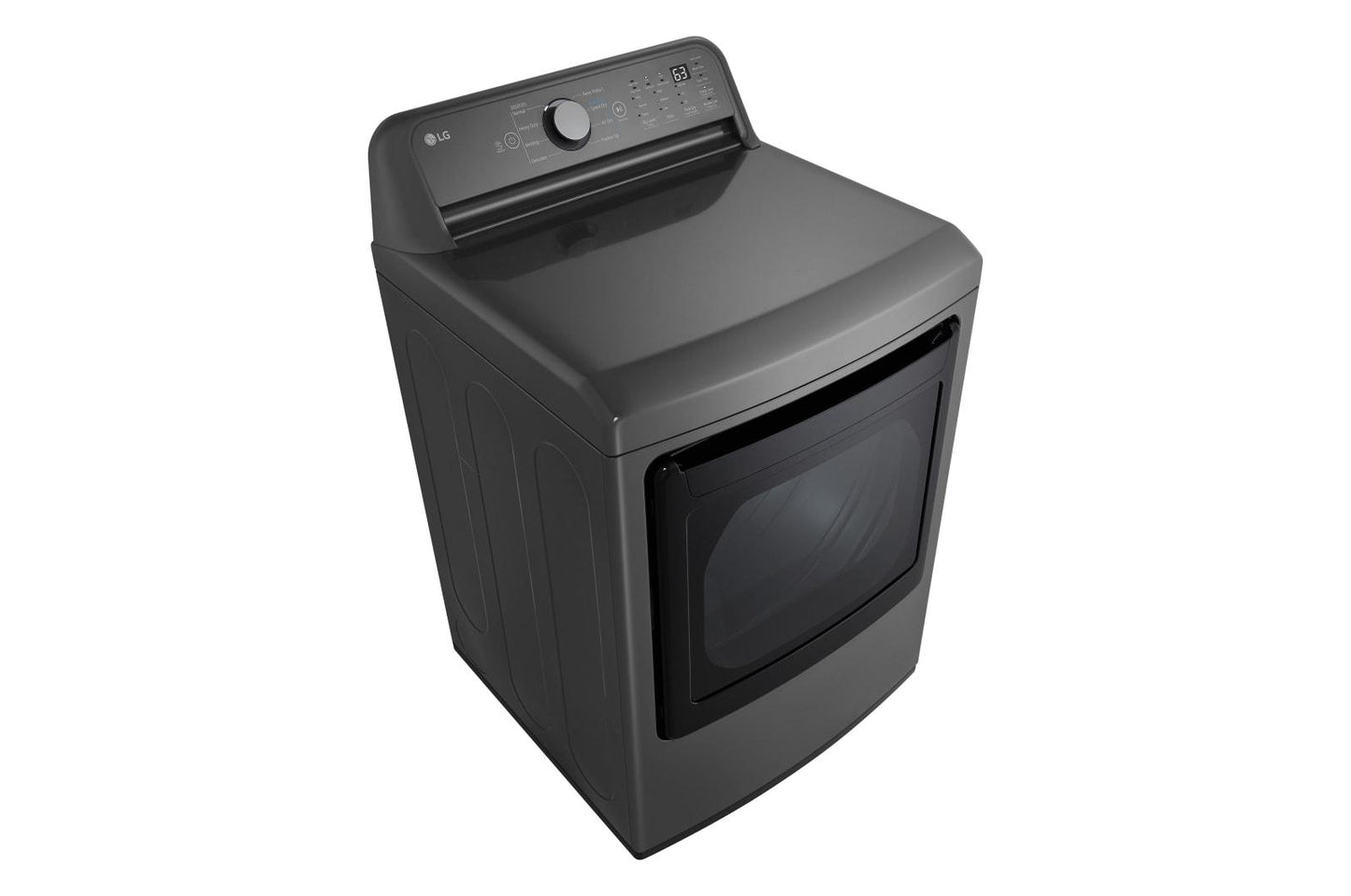 Lg DLG7151M 7.3 Cu. Ft. Top Load Energy Star Gas Dryer With Sensor Dry, Flowsense® & Clean Filter Indicators