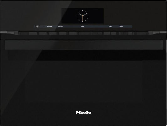 Miele H6800BMBK H 6800 Bm 24 Inch Speed Oven The All-Rounder That Fulfils Every Desire.- Obsidian Black