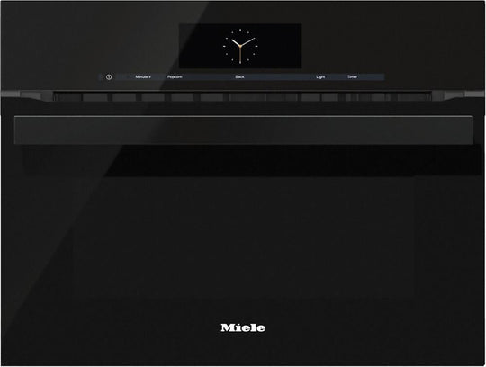 Miele H6800BMBK H 6800 Bm 24 Inch Speed Oven The All-Rounder That Fulfils Every Desire.- Obsidian Black