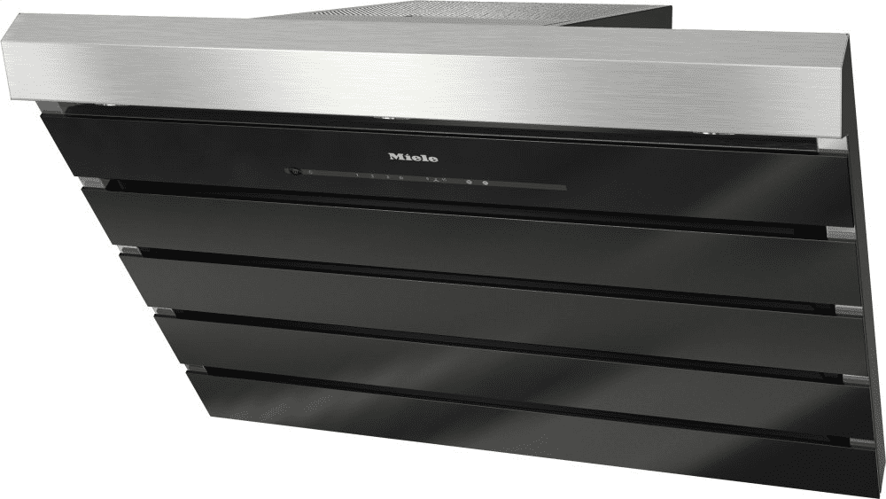 Miele DA6798WSHAPE Black - Wall Ventilation Hood With Energy-Efficient Led Lighting And Touch Controls For Simple Operation.