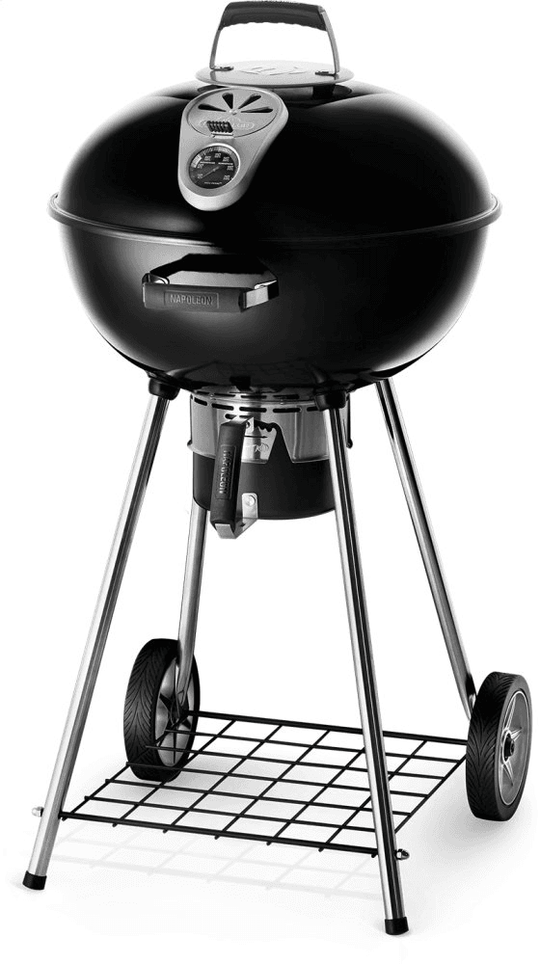 Napoleon Bbq NK22KLEG2 22" Charcoal Kettle Grill , Black , Charcoal