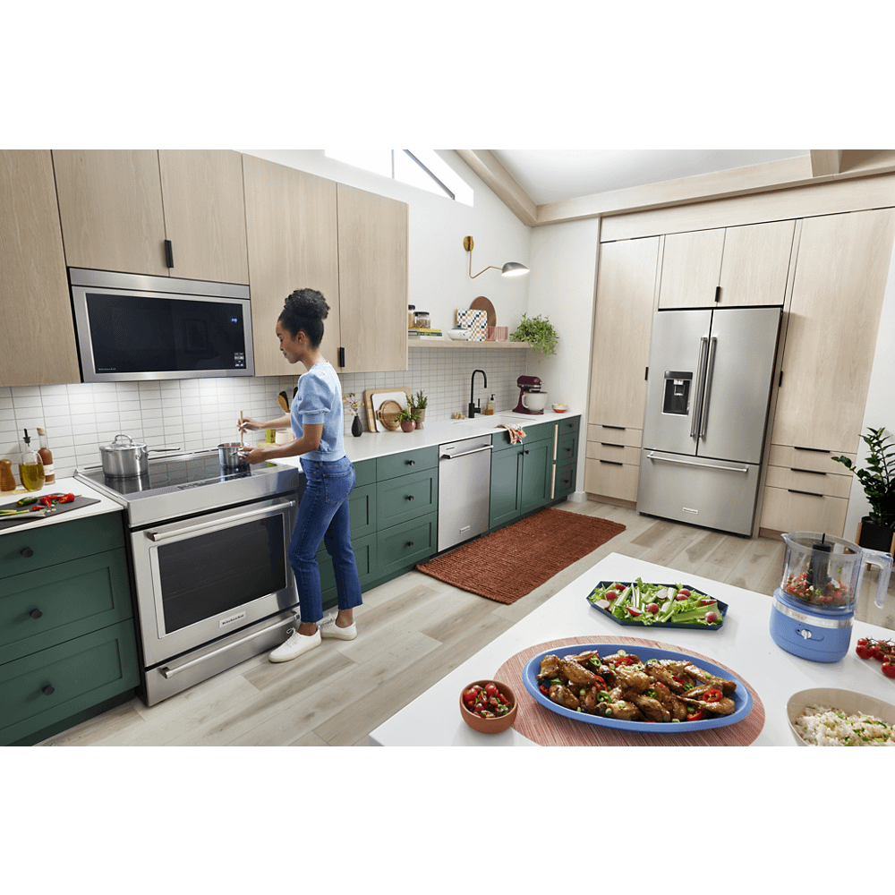 Kitchenaid KSIS730PSS 30-Inch 4-Element Induction Slide-In Convection Range With Air Fry