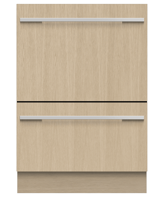 Fisher & Paykel DD24DTX6I1 Integrated Double Dishdrawer&#8482; Dishwasher, Tall, Sanitise