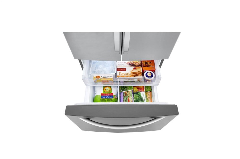 Lg LRFCS2503S 25 Cu. Ft. French Door Refrigerator