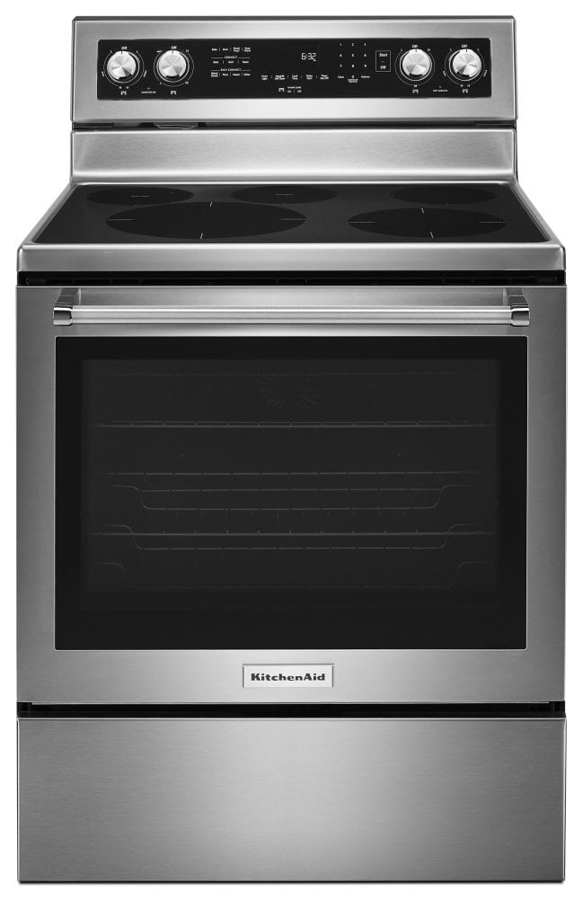 Kitchenaid KFEG500ESS 30-Inch 5-Element Electric Convection Range - Stainless Steel