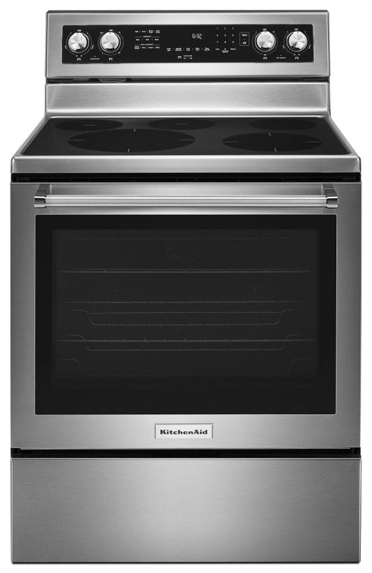 Kitchenaid KFEG500ESS 30-Inch 5-Element Electric Convection Range - Stainless Steel