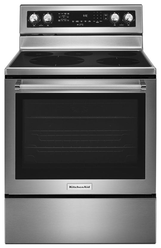 Kitchenaid KFEG500ESS 30-Inch 5-Element Electric Convection Range - Stainless Steel