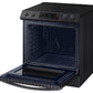Samsung NE63B8211SG 6.3 Cu. Ft. Smart Instant Heat Induction Slide-In Range In Black Stainless Steel
