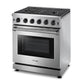 Thor Kitchen LRG3001ULP 30 Inch Gas Range In Stainless Steel - Liquid Propane