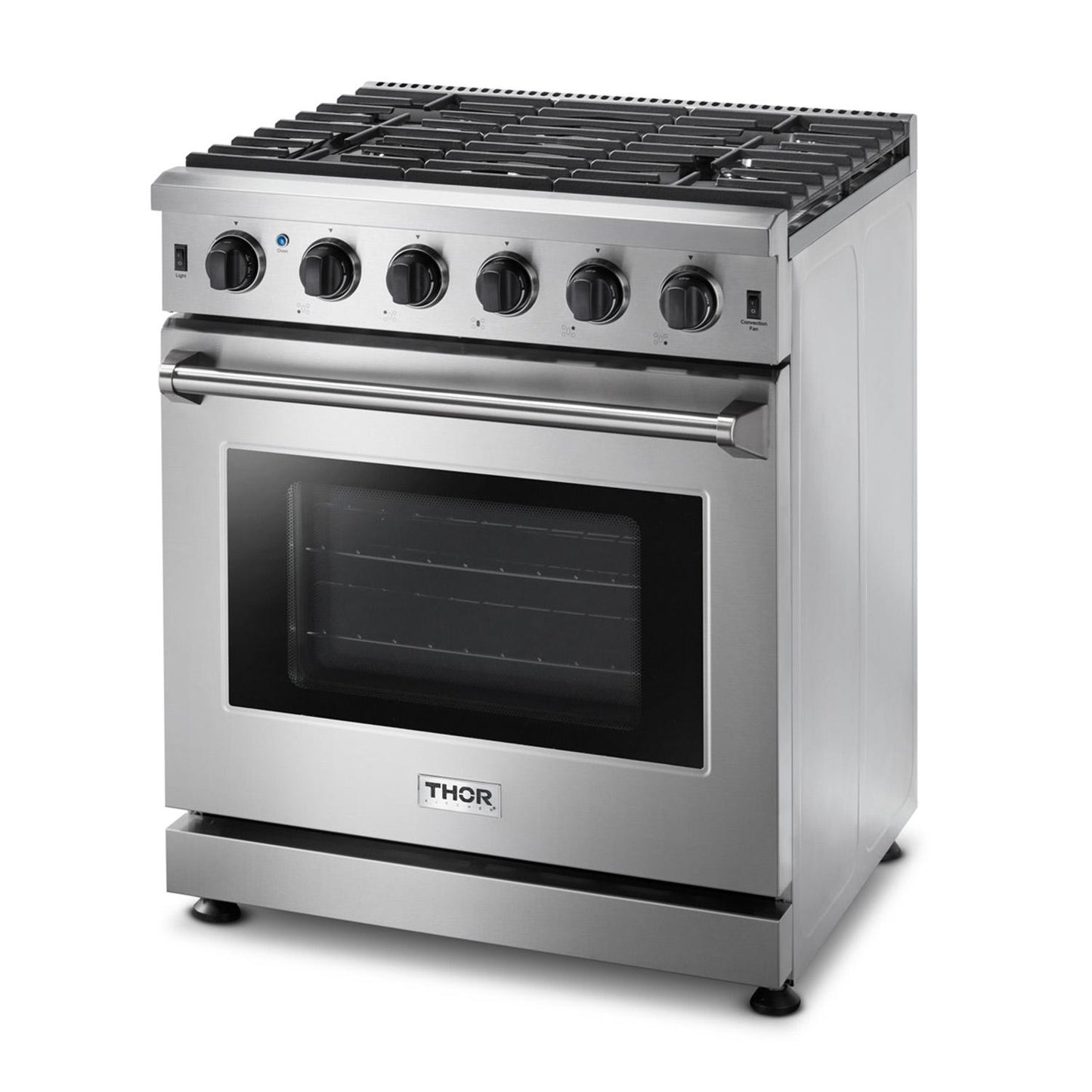 Thor Kitchen LRG3001ULP 30 Inch Gas Range In Stainless Steel - Liquid Propane