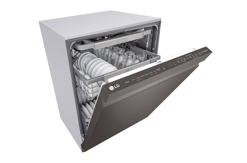 Lg LDP6810BD Top Control Smart Wi-Fi Enabled Dishwasher With Quadwash&#8482; And Truesteam®