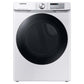 Samsung DVG45B6300W 7.5 Cu. Ft. Smart Gas Dryer With Steam Sanitize+ In White