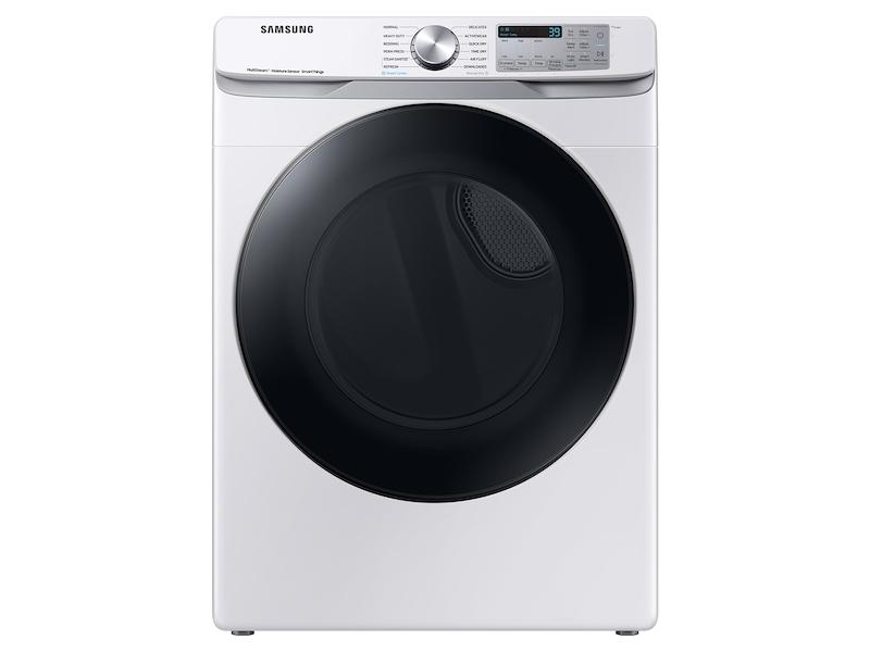 Samsung DVG45B6300W 7.5 Cu. Ft. Smart Gas Dryer With Steam Sanitize+ In White