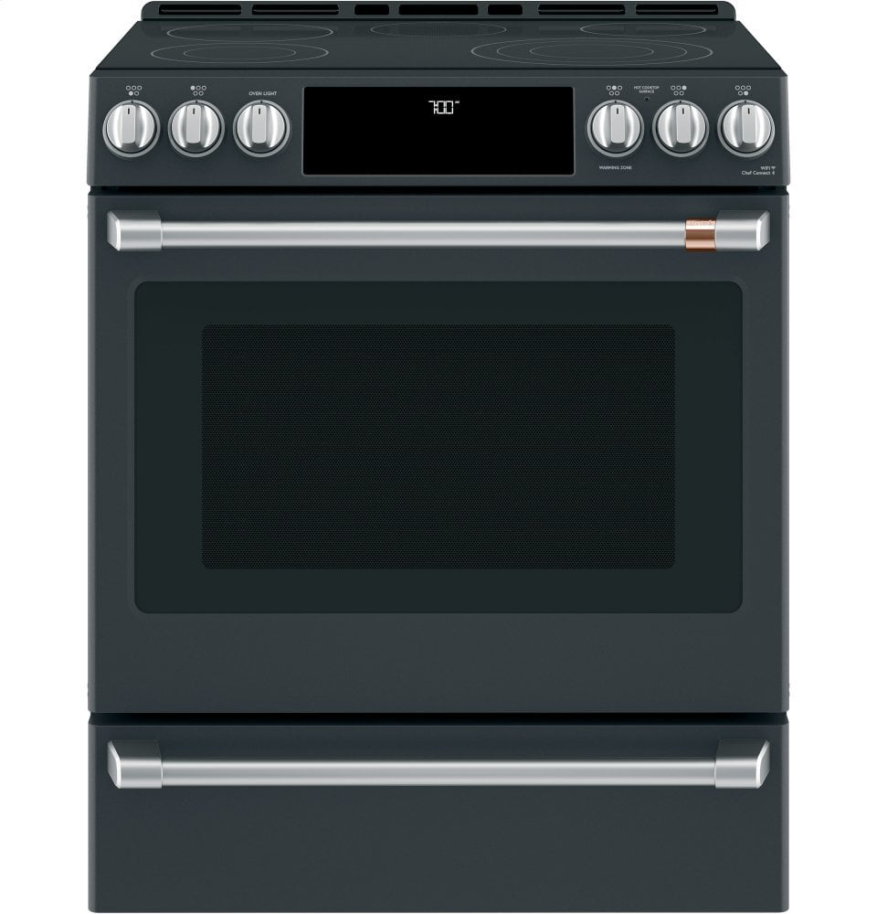 Cafe CES700P3MD1 Café 30" Smart Slide-In, Front-Control, Radiant And Convection Range