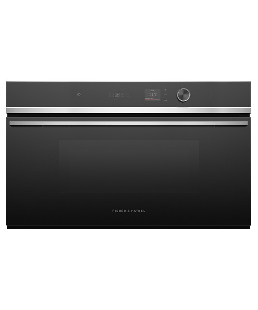Fisher & Paykel OS30NDLX1 Combination Steam Oven, 30", 18 Function