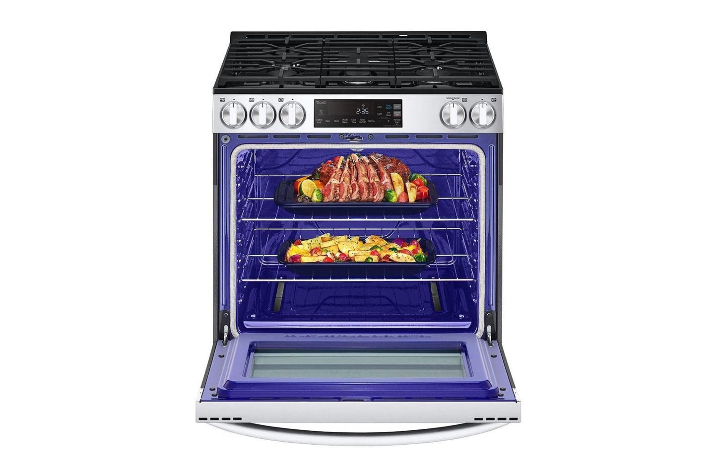 Lg LSGL5831F 5.8 Cu Ft. Smart Wi-Fi Enabled Gas Slide-In Range With Easyclean®