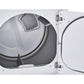 Lg DLE7000W 7.3 Cu. Ft. Ultra Large Capacity Top Load Electric Dryer With Sensor Dry Technology