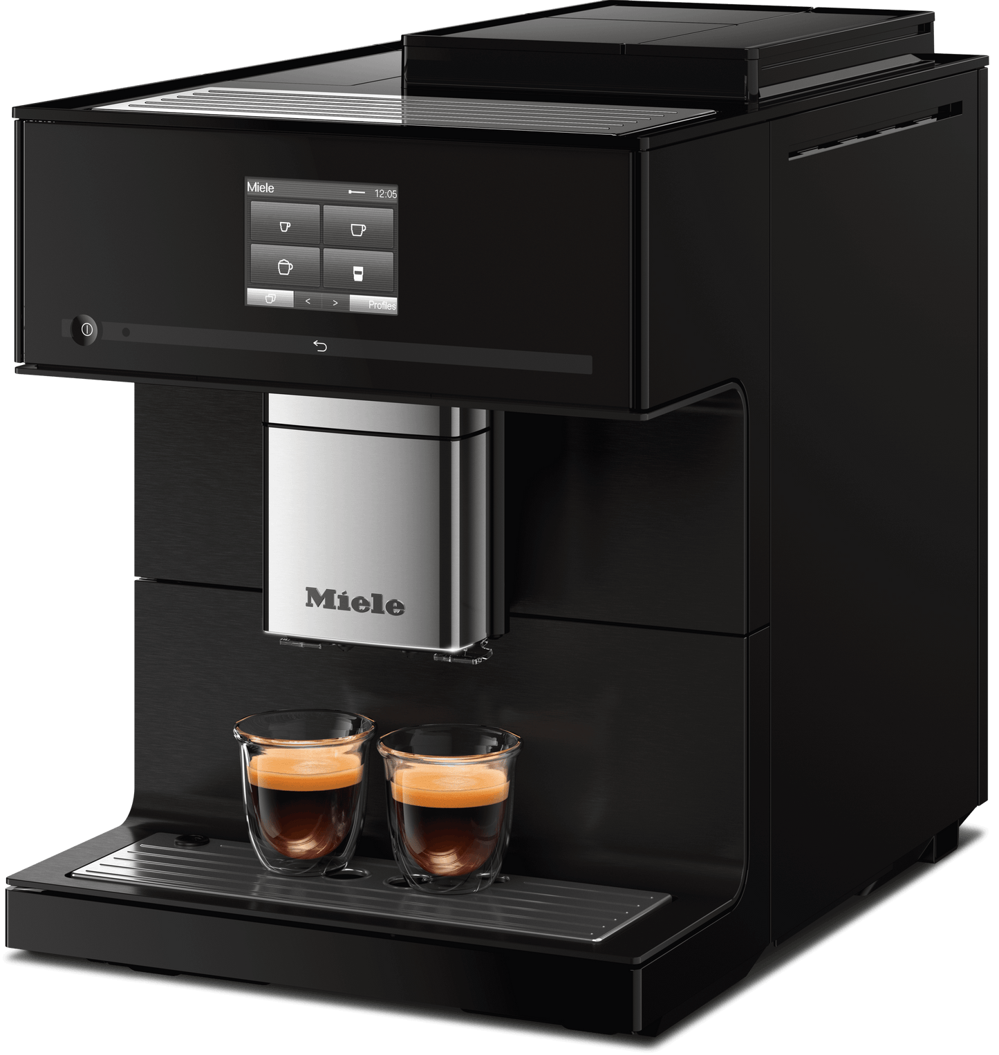Miele CM7750COFFEESELECTOBSIDIANBLACK Cm 7750 Coffeeselect - Countertop Coffee Machine With Coffeeselect And Autodescale For Maximum Flexibility