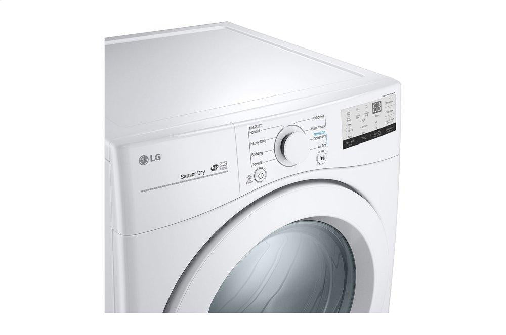 Lg DLE3400W 7.4 Cu. Ft. Ultra Large Capacity Electric Dryer
