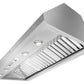 Kitchenaid KVWC908JSS 48'' 585-1170 Cfm Motor Class Commercial-Style Wall-Mount Canopy Range Hood - Stainless Steel