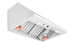 Capital PSVH36HL Performance 36" Vent Hood W/ Heat Lamps