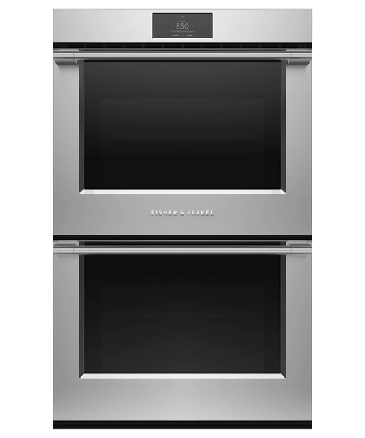 Fisher & Paykel OB30DPPTX1 Double Oven, 30", 8.2 Cu Ft, 17 Function, Self-Cleaning
