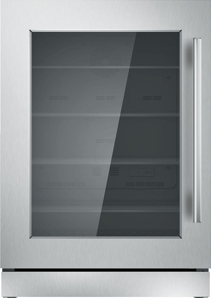Thermador T24UR910LS 24-Inch Under-Counter Glass Door Refrigerator