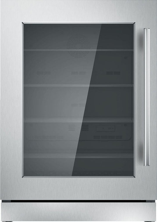 Thermador T24UR910LS 24-Inch Under-Counter Glass Door Refrigerator