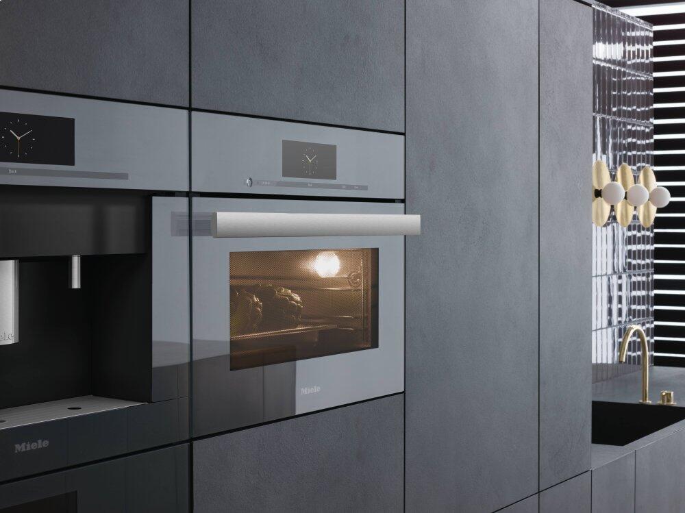 Miele H6800BM  Gray - 24 Inch Speed Oven The All-Rounder That Fulfils Every Desire.