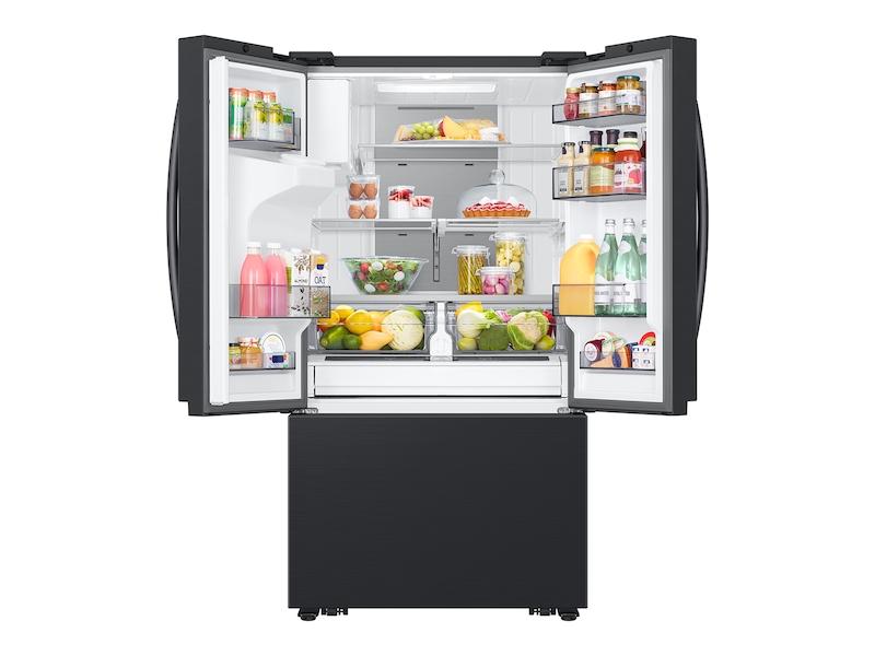 Samsung RF32CG5400MT 31 Cu. Ft. Mega Capacity 3-Door French Door Refrigerator With Four Types Of Ice In Matte Black Steel