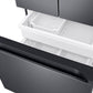 Samsung RF22A4121SG 22 Cu. Ft. Smart 3-Door French Door Refrigerator In Black Stainless Steel