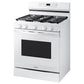 Samsung NX60A6511SW 6.0 Cu. Ft. Smart Freestanding Gas Range With Integrated Griddle In White
