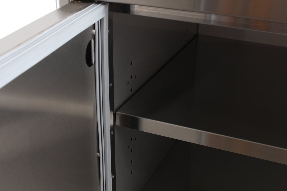 Blaze Grills BLZDRYSTG Blaze Stainless Steel Enclosed Dry Storage Cabinet With Shelf