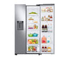 Samsung RS27T5561SR 26.7 Cu. Ft. Large Capacity Side-By-Side Refrigerator With Touch Screen Family Hub™ In Stainless Steel