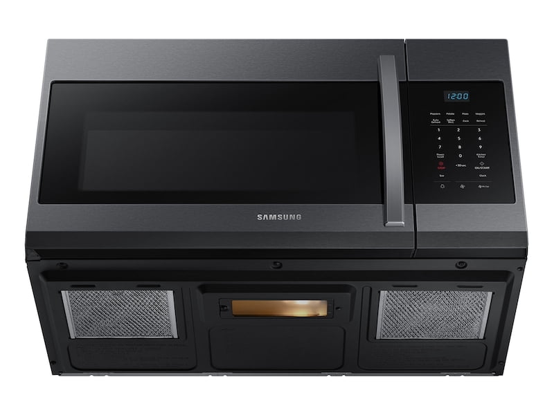 Samsung ME17R7021EG 1.7 Cu. Ft. Over-The-Range Microwave In Black Stainless Steel
