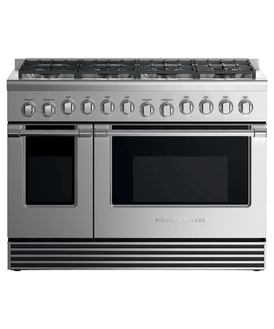 Fisher & Paykel RGV2488LN Gas Range, 48", 8 Burners, Lpg