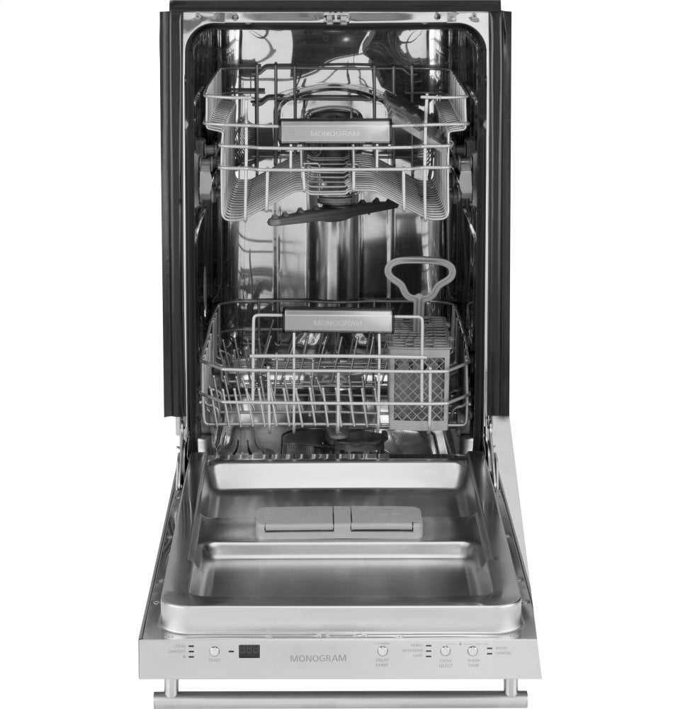 Monogram ZDT165SILII Monogram 18" Dishwasher