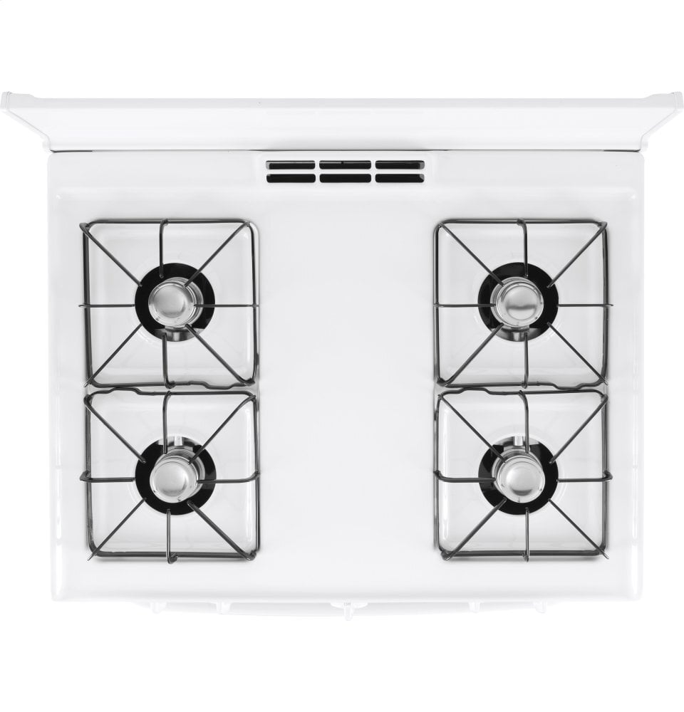 Hotpoint RGBS100DMWW Hotpoint® 30" Free-Standing Gas Range