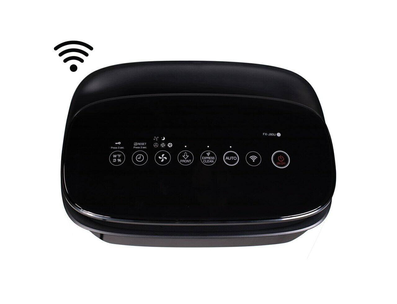 Sharp FXJ80UW Sharp Iot Plasmacluster® Ion Air Purifier & True Hepa For Large Rooms (502 Sq.Ft.)