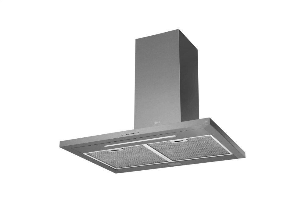 Lg LSHD3680ST Lg Studio 36'' Wall Mount Chimney Hood
