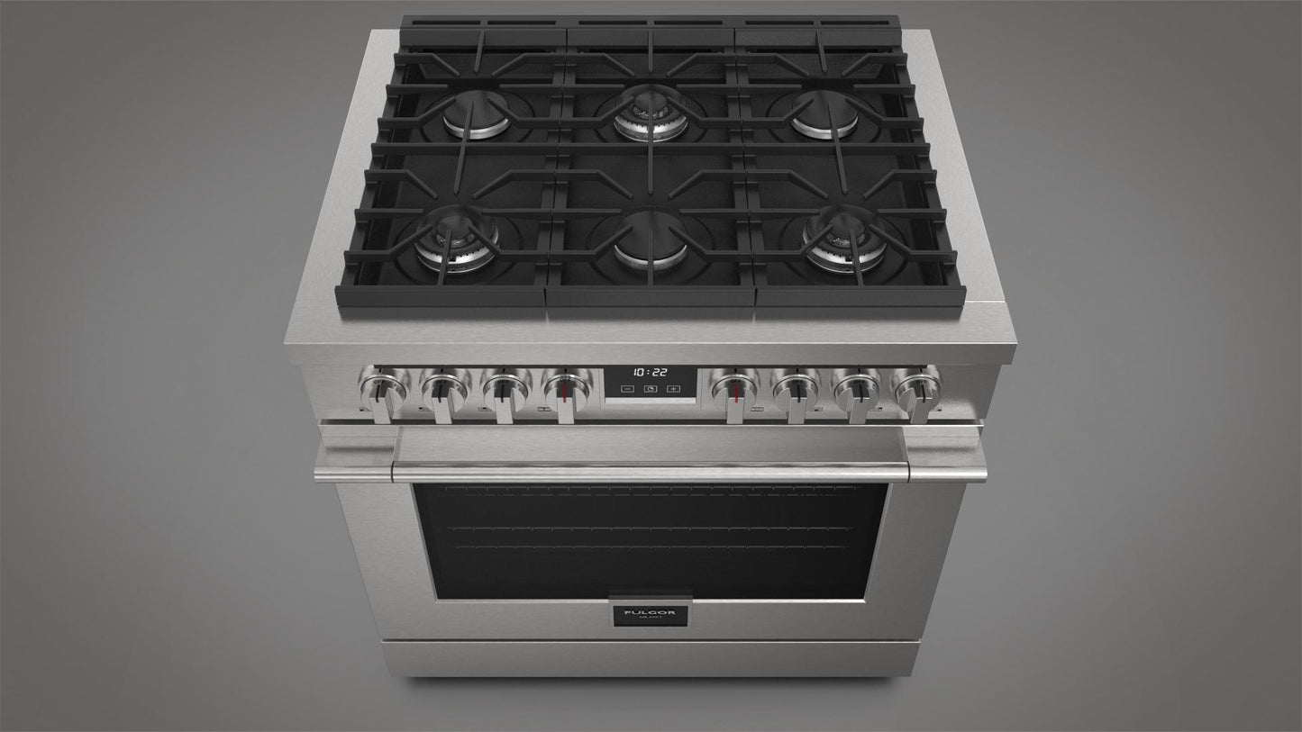 Fulgor Milano F4PGR366S2 36" All Gas Range