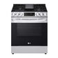 Lg LSGL5833F 5.8 Cu Ft. Smart Wi-Fi Enabled Fan Convection Gas Slide-In Range With Air Fry & Easyclean®