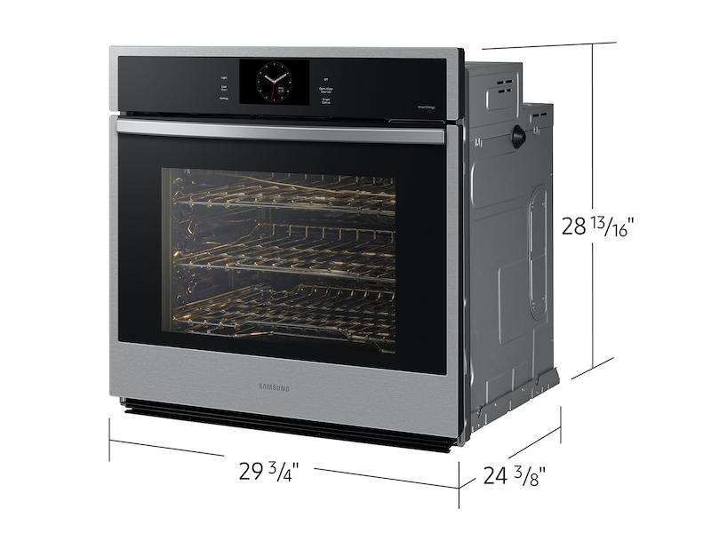 Samsung NV51CG600SSR 30" Single Wall Oven With Steam Cook In Stainless Steel