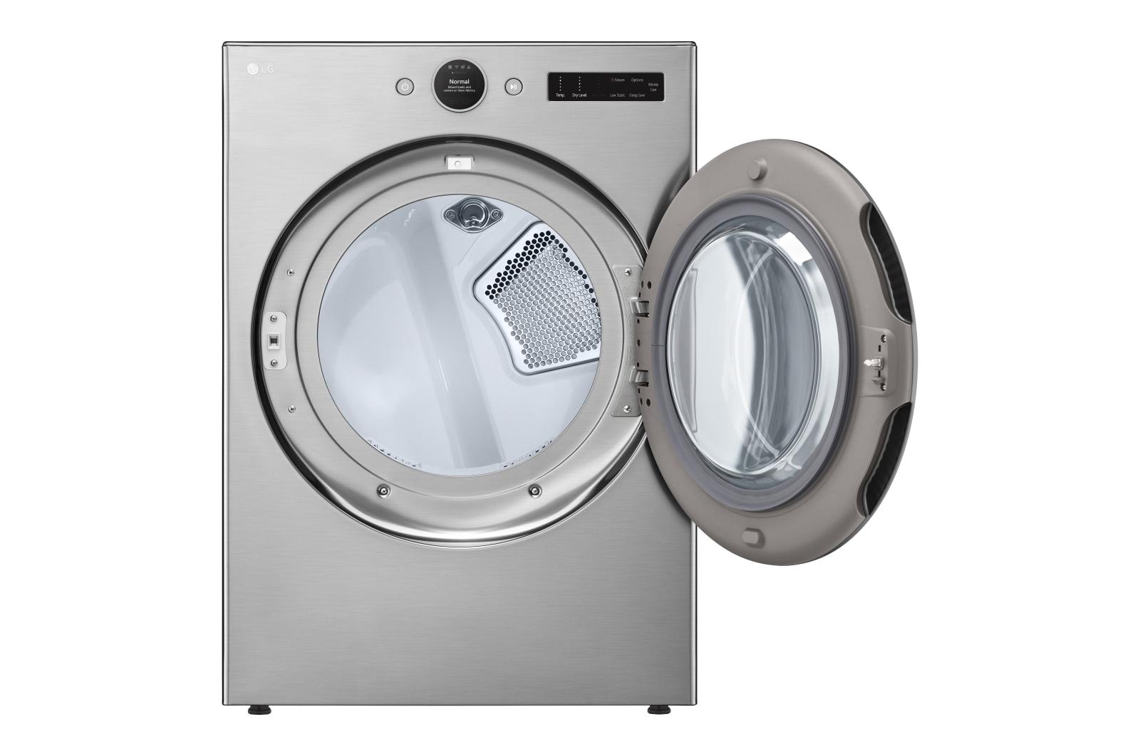 Lg DLGX5501V 7.4 Cu. Ft. Ultra Large Capacity Smart Front Load Gas Dryer With Sensor Dry & Steam Technology